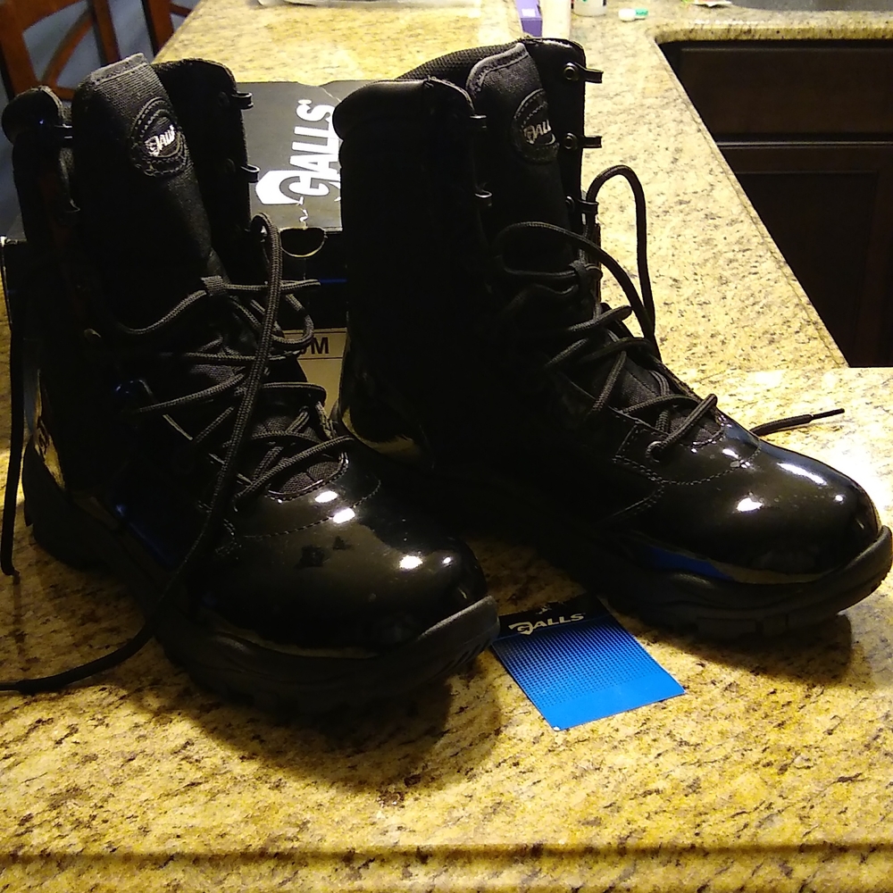 Men's Galls 8inch Hi Gloss Boots